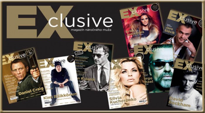 Ročné predplatné pánskeho magazínu EXCLUSIVE