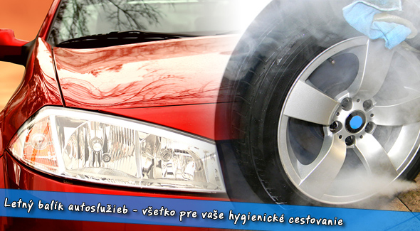 Autoslužby za výbornú letnú cenu - SteamAutoBox.