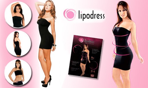 Lipodress - zoštíhľujúce šaty, pre dokonalé krivky