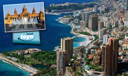 6-dňový zájazd do Barcelóny, Monaka a Ženevy