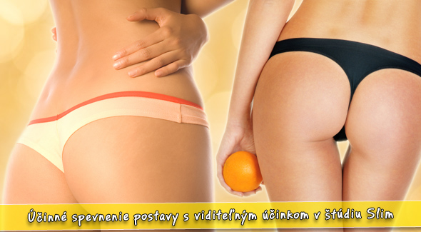 Neinvazívna liposukcia - kavitácia + cvičenie na vibračnej plošine, Štúdio Slim.