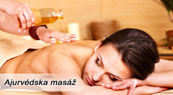 Ajurvédska masáž chrbta, krku a ramien