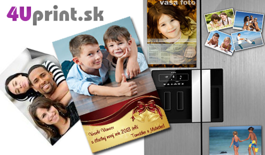 Originálny vianočný pozdrav - FOTOMAGNETKA