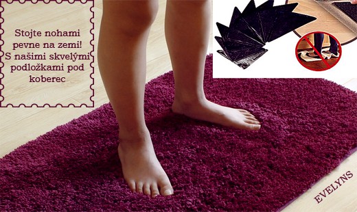 Protišmykové podložky pod koberce RUGGIES. POZNÁTE