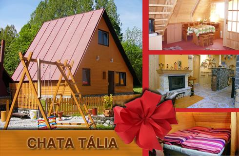 Chata Tália na Liptove za 48 eur/4 osoby/3 noci DO