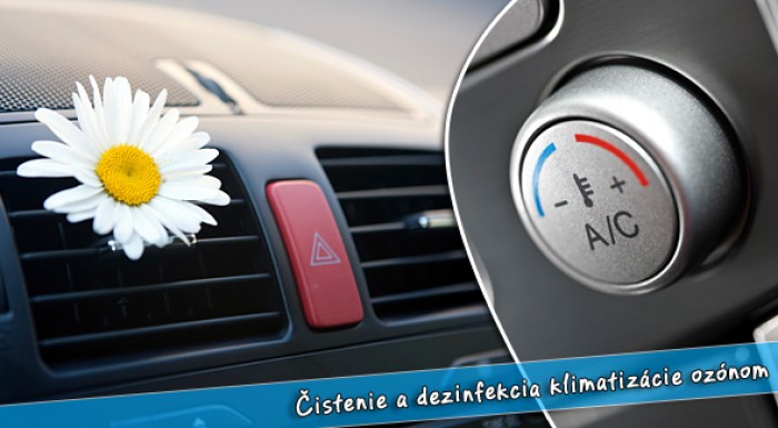 Čistenie klimatizácie + dezinfekcia ozónom: Sama4Car