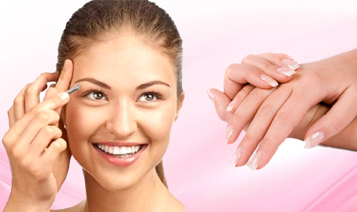 Farbenie a formovanie obočia a mihalníc + parafíno