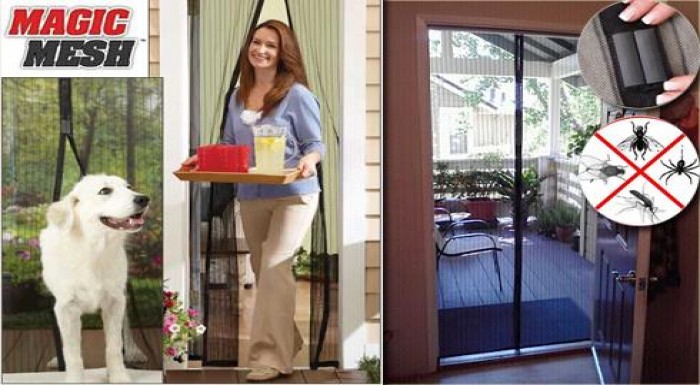 Magnetická sieťka na dvere proti hmyzu so zľavou a