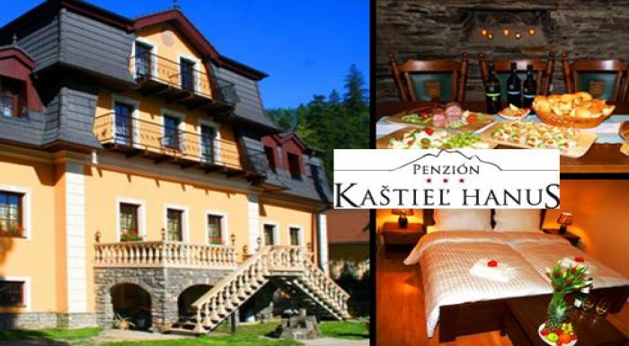 3- dňový pobyt pre 1 osobu v luxusnom kaštieli z 1