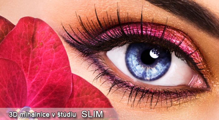 3D mihalnice. Dlhé, husté a prirodzené mihalnice.