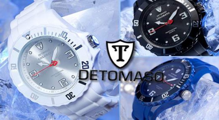 Skvelé športové Detomaso hodinky XL