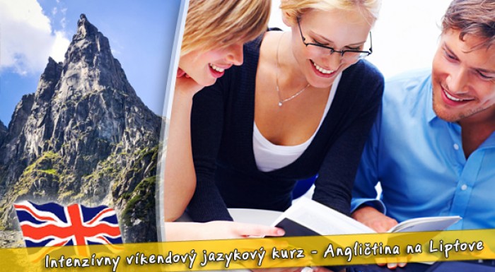 Pobytový intenzívny víkendový kurz angličtiny pre mierne až stredne pokročilých - Penzión pod Kriváňom.