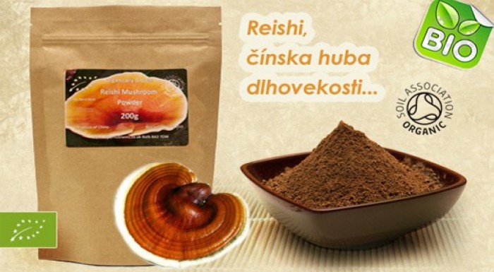 Reishi BIO - Ganoderma lucidum - čínska huba dlhov