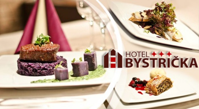 Chutné trojchodové menu v hoteli Bystrička***