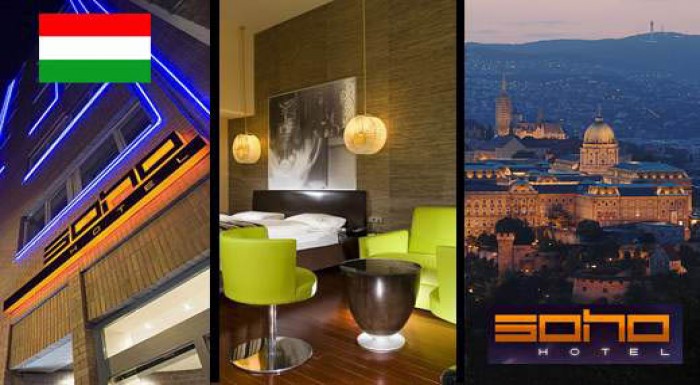 Hotel Soho**** v samotnom centre Budapešti!