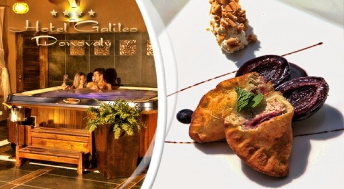 Trojchodové menu so vstupom do wellness v luxusnom