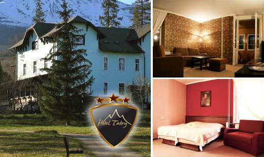 Hotel Tatry*** v Tatranskej Lomnici s polpenziou