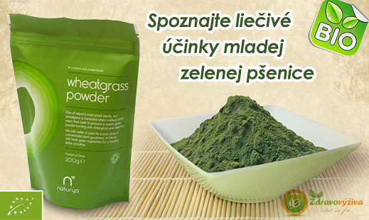 BIO Zelená mladá pšenica 200g