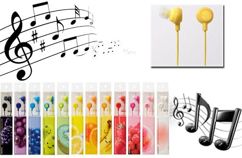 Skvelý a lacný nápad na darček! Ovocné slúchatka d