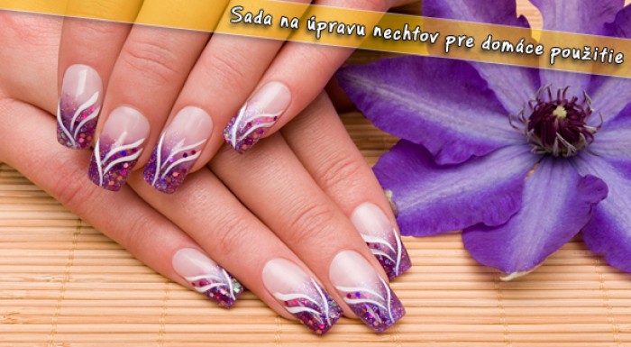 Profesionálna manikérska sada. Vždy upravené nechty ako od manikérky!