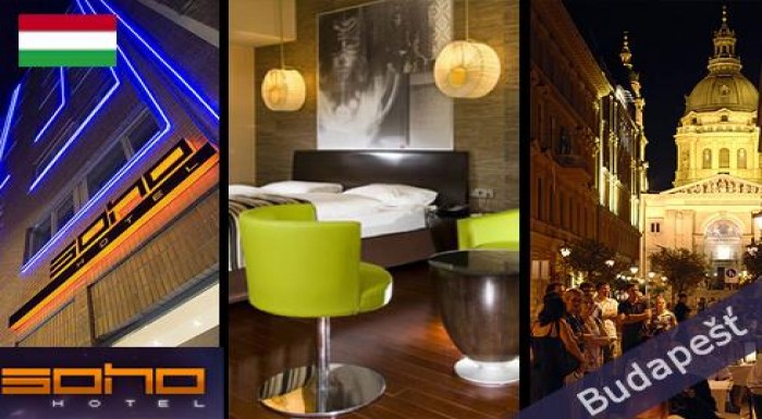 Nechajte sa hýčkať v štýlovom Hoteli Soho* * * * v