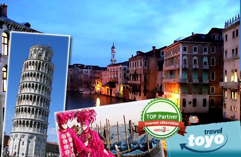 Víkendový zájazd- Pisa, Verona, Benátky pre 1 osob
