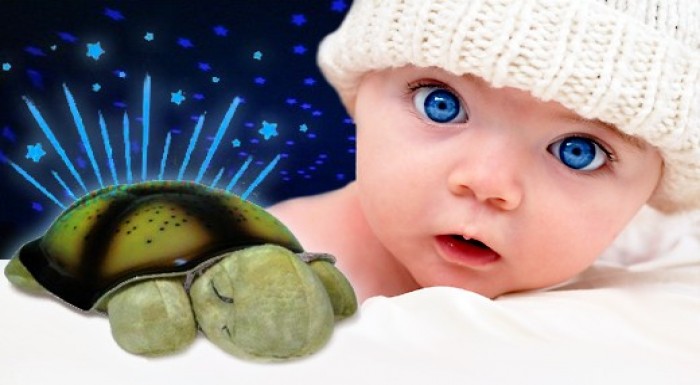 Plyšová korytnačka - milá svietiaca hračka