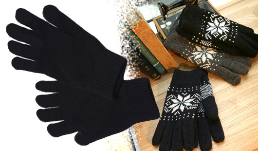 Pánske bavlnené rukavice - dva druhy