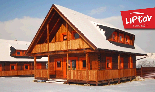 Zrubové domčeky na LIPTOVE