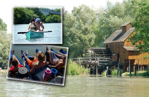 Splav Malého Dunaja na trase Tomášov – Jelka  so z