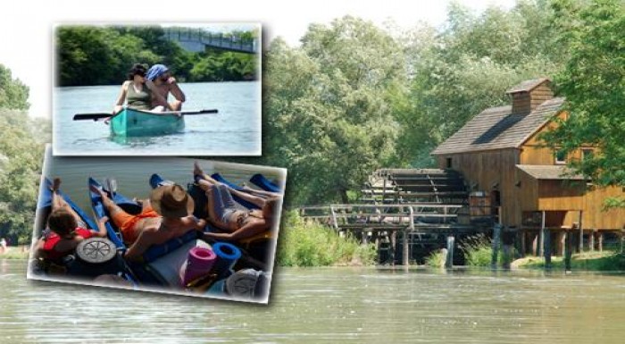 Splav Malého Dunaja na trase Tomášov – Jelka  so z