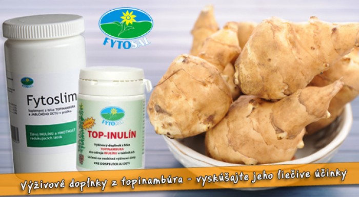 Výživové doplnky s 50% zľavou. Fytoslim a TOP - INULÍN