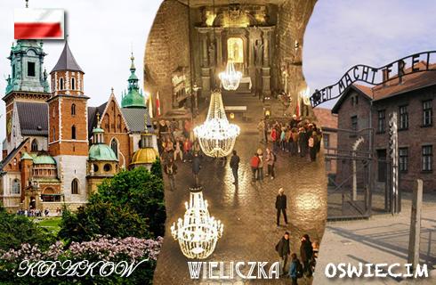 2-dňový poznávací zájazd Krakow - Wieliczka- Oswie