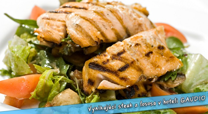 Lahodný steak z lososa