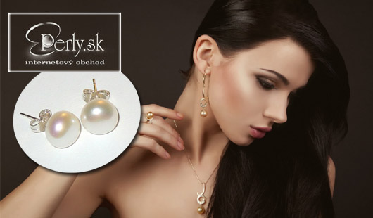 3 páry náušníc z pravých perál len za 12 €!