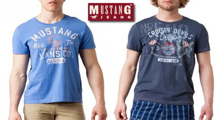 Pánske tričká Mustang Jeans vhodné na každú prílež
