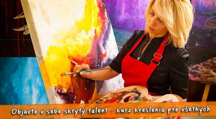 Premeňte svoj talent na umenie - kurz kreslenia pre všetkých.