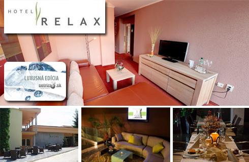 4 dni v krásnom, modernom hoteli Relax***+ v Rajec