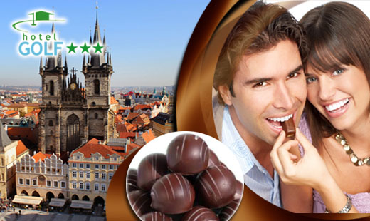 Čokoládová romantika v Hoteli GOLF*** v Prahe