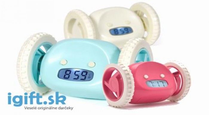Clocky - utekajúci budík Vás spať nenechá! Vždy ke