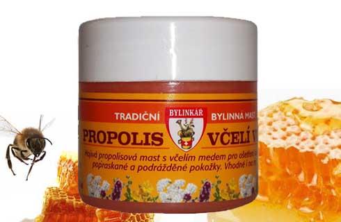 Hojivá propolisová masť s včelím medom so zľavou a