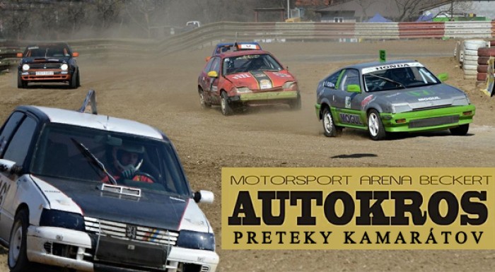 Rallycrossové preteky medzi kamarátmi! Extrémne motoristický zážitok v Motoršport aréne v Oslanoch.