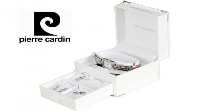 Exkluzívny set Pierre Cardin - dva páry náušnic, h