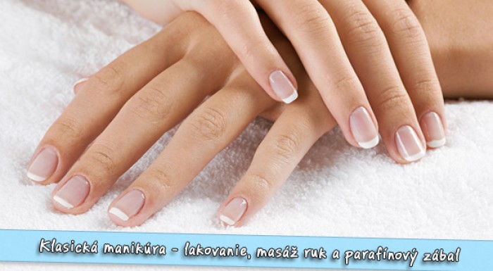 Klasická manikúra v salóne Les Anges. Ošetrenie pre dámy i pánov.