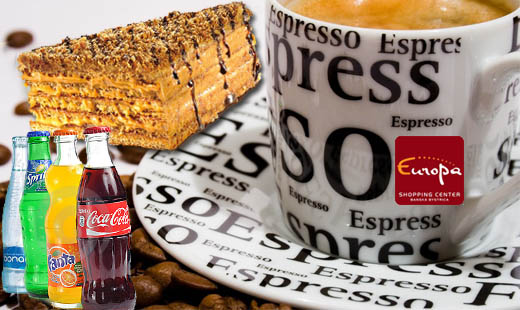 Espresso, nealko a marlenka v C-C Caffe v bystrick