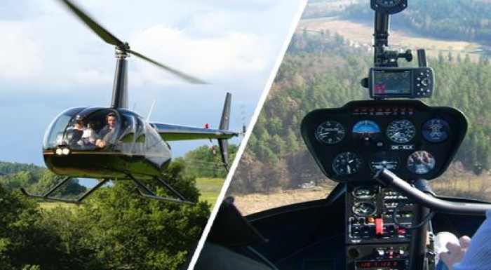 Vyskúšajte si na vlastnej koži pilotovanie vrtuľní