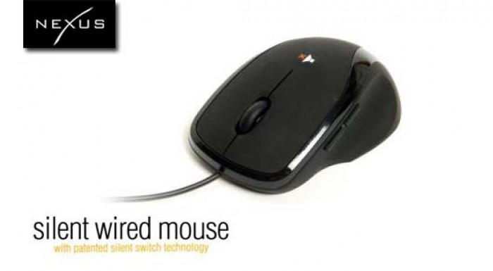 Unikátna tichá myš vhodná pre stolné PC aj noteboo