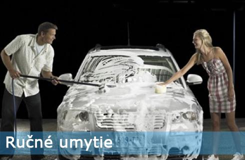 5,25 eur za KOMPLETNÉ RUČNÉ UMYTIE exteriéru šampó