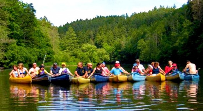 Splav Malého Dunaja a Moravy