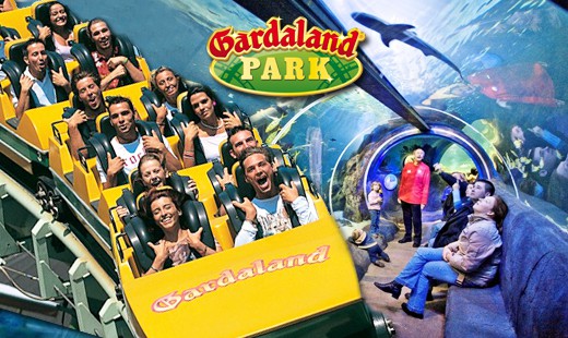 Najväčší taliansky zábavný park Gardaland a vodný 